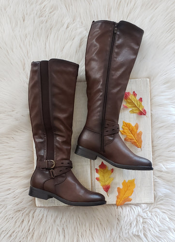 Carmella Dark Brown Boots